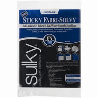 Sulky Fabri-Solvy Stabilizier  Printable 20" x 36" White